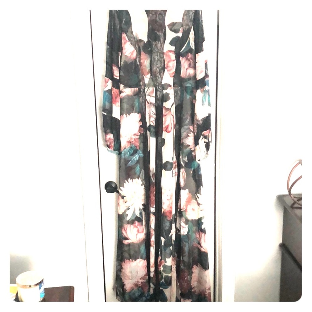 Floor length dress